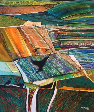 Carol Dewart PAI RSW
Flight Path
Mixed media  42 x 37 cms
£650