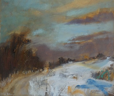 Farm Track, Winter
Oil on board  48 x 55 cms
£1650
SOLD