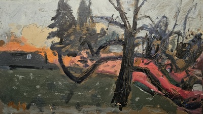 Pine Tree
oil on board 26 x 47 cm
£900 (unframed)
SOLD