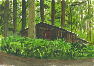 Carbeth Hut 6
Framed 15 x 21 cms
£295