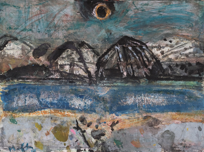 Sandy Murphy RGI PAI
Kilbrannan Sound 
8 x 10 ins acrylic 
£975
SOLD