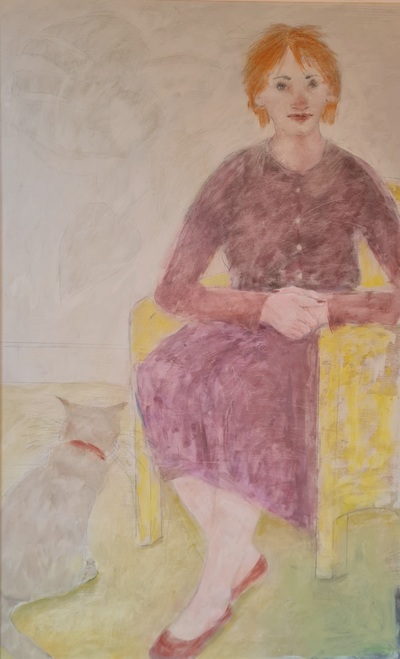 Domesticity
oil on board 115 x 70 cms
£1350