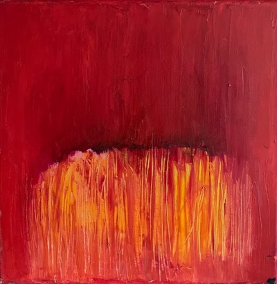 Frank Gallacher
Sunset Song I
oil on canvas 30 x 30 cm
£600