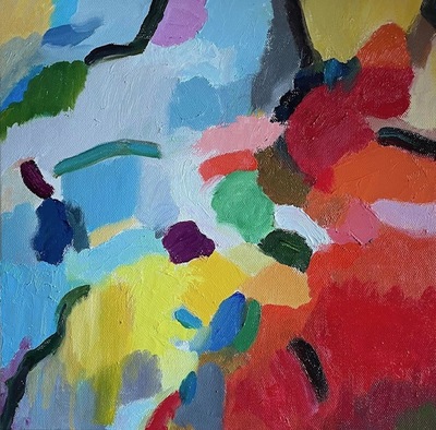 Frank Gallacher
﻿Confluence of the Seasons
oil on canvas 30 x 30 cm
£600