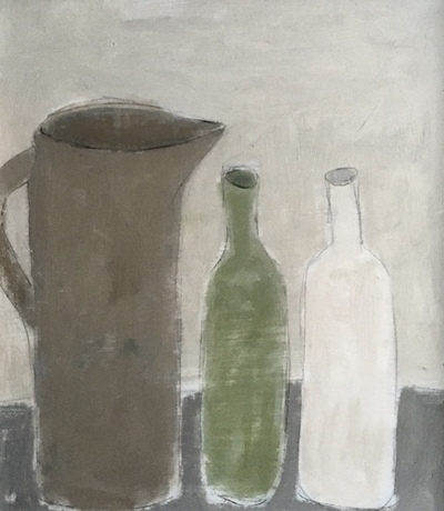 Joyce Gunn Cairns
Jugs
Oil on board  38 x 33 cms
£495
SOLD 