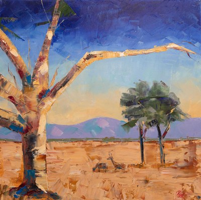 Scots Pine
oil on canvas  50 x 50 cm
£1350