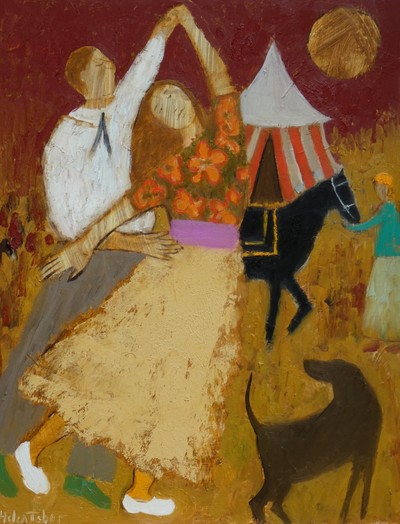 Helen Tabor
The Circus Family
Oil on board 45 x 35 cms
£1200
