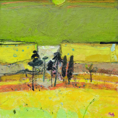 Summer Plantation
Oil on linen  76 x 76 cms
£6000