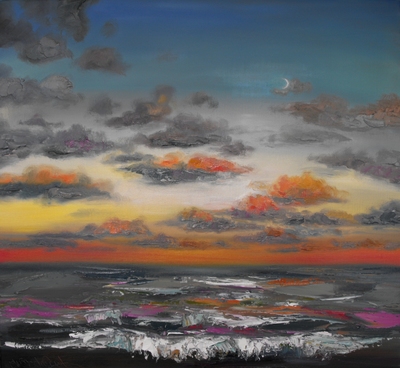Judith I Bridgland
Spring Tide
oil on linen
60 x 66 cms
£3200