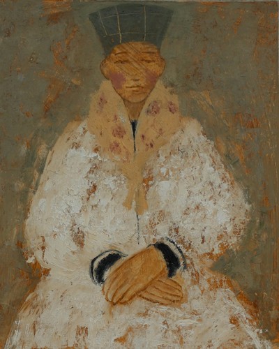 Snow Girl 2
Oil on board  34 x 28 cms
£680