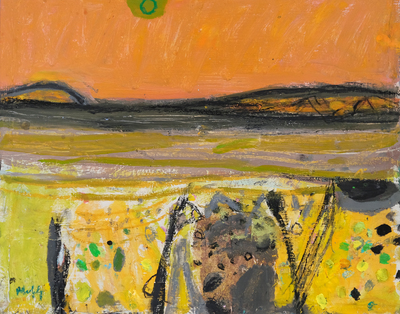 Moorland Sunset
acrylic on paper 35 x 44 cm
£1100