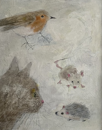 Joyce Gunn Cairns
Dream On
oil on board 30 x 25 cm
£450
SOLD