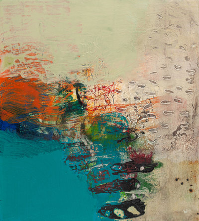 Christopher Wood RSW RGI
The Weather Turned Around
acrylic and mixed media on cradled panel 51 x 46 cm
£2400
