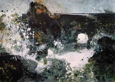 Erinclare Scrutton
Ward Shore - Portpatrick
mixed media on Hahnemuhle paper 39 x 58 cm
£610
