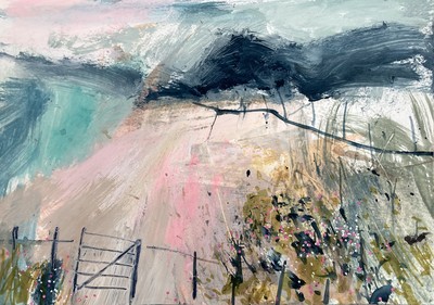 Jane Askey
Aqua Sea, Luskentyre
mixed media on paper 21 x 30 cm
£395
