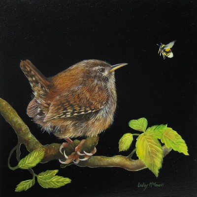 Lesley McLaren
Wren and Friend
oil on gesso board 15 x 15 cm
£395
SOLD