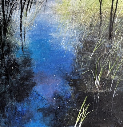 Sandra Moffat
Water Grasses
mixed media 60 x 60 cm
£1500