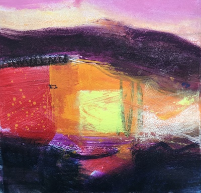 Caroline Bailey
Fields Above Loch Roag
Mixed media  30 x 30 cms
£1000