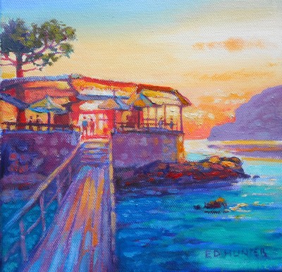 Ed Hunter
Bar Illetas, Camp de Mar, Majorca
oil on canvas 20 x 20 cm
£430