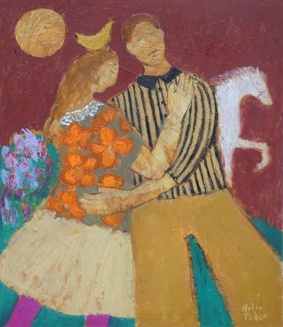 Helen Tabor
Country Dance
Oil on board  33 x 29 cms
£800