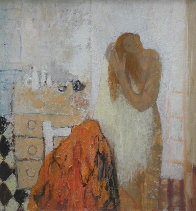 Drying Her Hair
oil on board 74 x 69 cm
£3400
