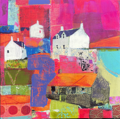 Nicole Stevenson
A Hint of Sea, Oldshore Beag
mixed media 20 x 20 cm
£450