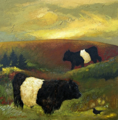 Belties in the Morning Light
oil on gesso board  25 x 25 cm
£495
SOLD