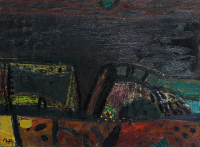 Hillside V
oil on board 46 x 60 cm
£3000