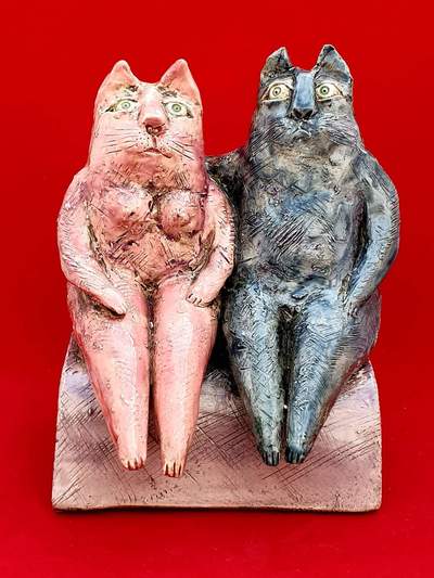 Ludmilla Kosmina 
First Date 
Porcelain H23 cms
£260