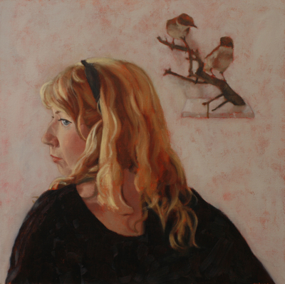 Jane Gardiner
A Little Bird Told Me
54 x 54 cms
£1800
