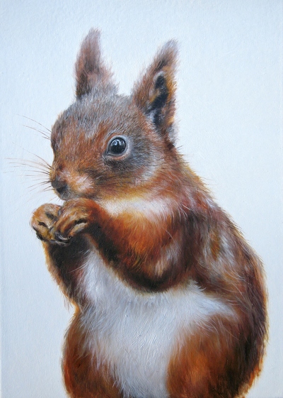 Lesley McLaren
Little Red Squirrel
oil on gesso board 18 x 13 cm
£395
SOLD