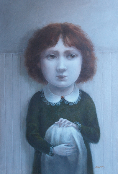 Show 'n' Tell
Oil on paper  30 x 20 cms
£1500