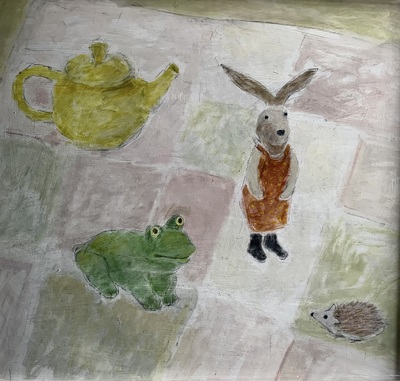 Woodland Picnic
oil on board 50 x 55 cm
£680
