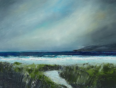 Calgary Bay
oil on canvas  30 x 40 cm 
£650