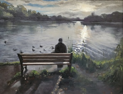 Amber Carter
Daydream
oil on board 30 x 20 cm
£495