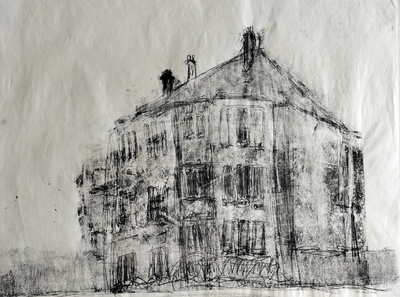 These Four Walls Can Never Hold Us
monoprint 60 x 80 cm
£280