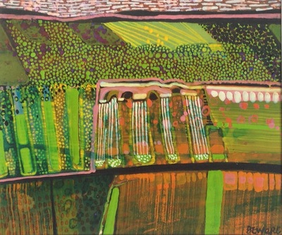 Carol Dewart PAI RSW
Hazy Shade of Summer
Gouache  19  x  23 cms
£250 (unframed)