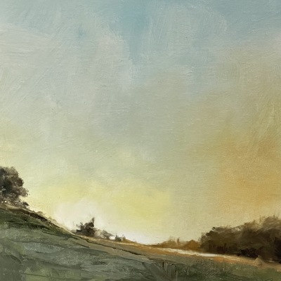 Al Bell
Kier Hill Evening
Oil  30 x 30 cms
£700