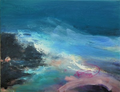 Breaking Wave
Oil on board  71 x 89 cms
£3500