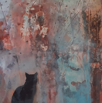 Karen MacWhinnie
Waiting
Acrylic 30 x 30 cms
£330