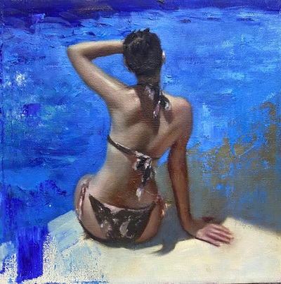 Bikini II
oil on canvas 20 x 20 cm
£350