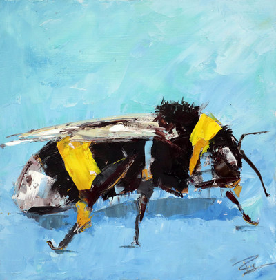 Paul Graham
Bee Study
Oil on board  20 x 20 cms
£450