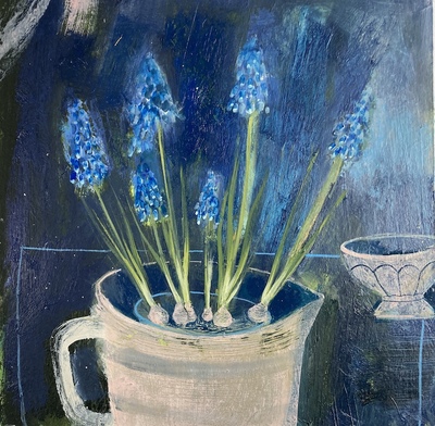 Muscari, Dusk
oil 30 x 30 cm
£550
