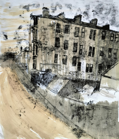 Winter, Huntley Road
monoprint and ink 80 x 60 cm
£270