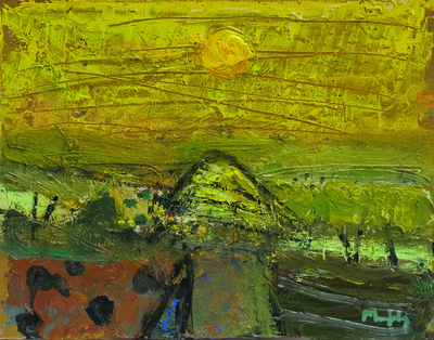 Yellow Sun
oil on board 17 x 22 cm
£400 (unframed)
SOLD