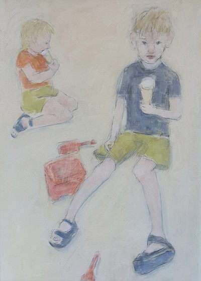 On the Beach
oil on board 60 x 44 cms
SOLD