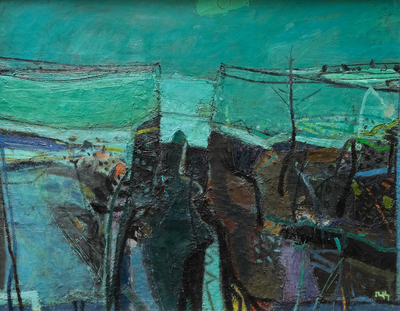 The Gorge, Culzean
oil on linen  92 x 117 cm
£10,000