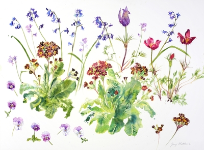 Jenny Matthews
Springtime
Watercolour  55 x 75 cms
£1850