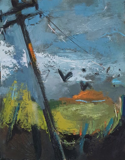 Flight Path
Oil on Mountboard 23 x 18 cm
£470