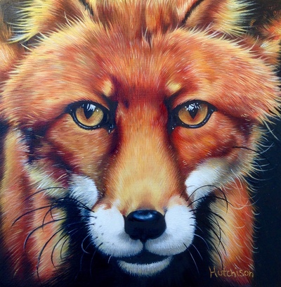 Susan Hutchison
Mr Fox
Oil  10 x 10 cms
£495